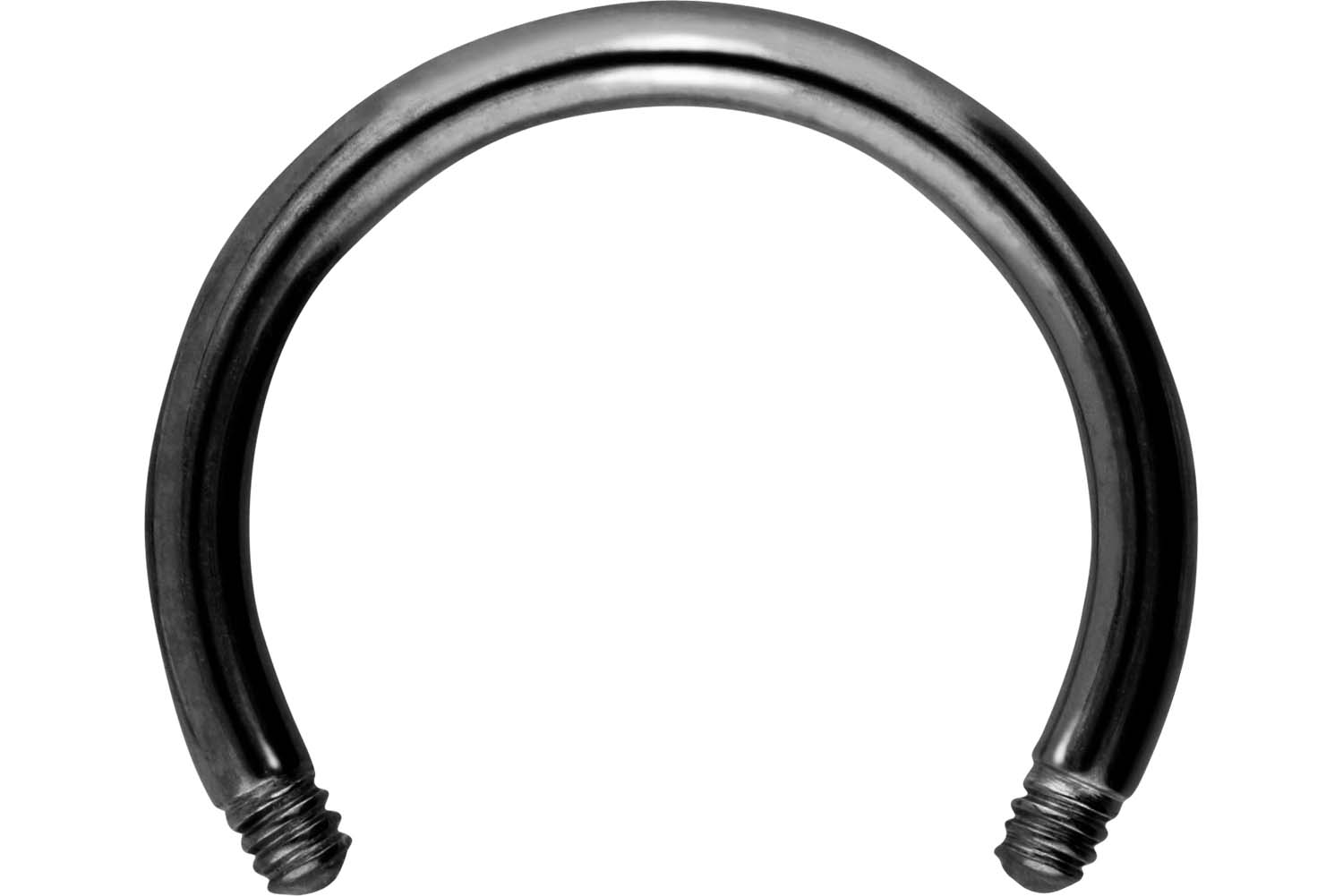 Chirurgenstahl Hufeisenring Piercing ohne Kugeln
